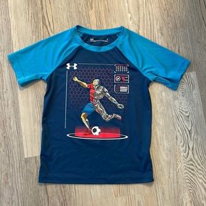 Under armor kids soccer tee-shirt